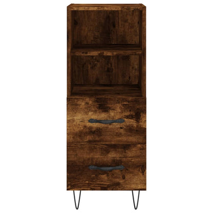 Sideboard Räuchereiche 34,5x34x90 cm Holzwerkstoff - Pazzar.ch