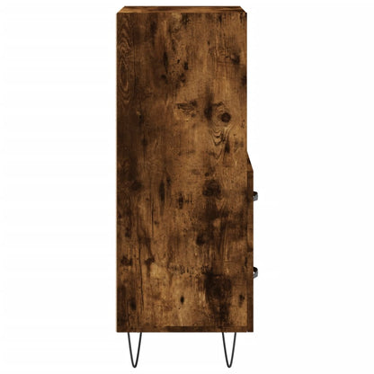 Sideboard Räuchereiche 34,5x34x90 cm Holzwerkstoff - Pazzar.ch