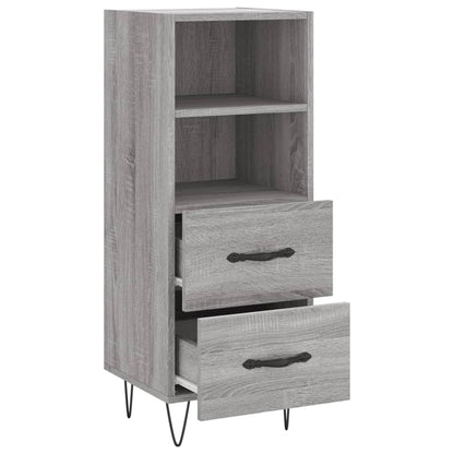 Sideboard Grau Sonoma 34,5x34x90 cm Holzwerkstoff - Pazzar.ch