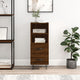 Sideboard Braun Eichen-Optik 34,5x34x90 cm Holzwerkstoff
