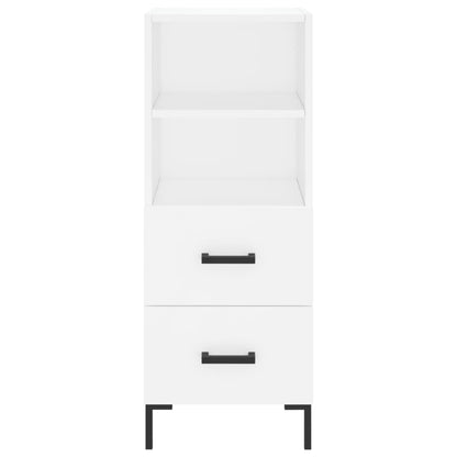 Sideboard Weiß 34,5x34x90 cm Holzwerkstoff - Pazzar.ch
