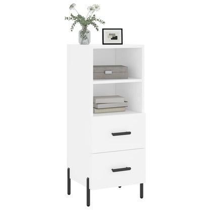 Sideboard Weiß 34,5x34x90 cm Holzwerkstoff - Pazzar.ch
