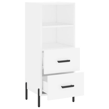 Sideboard Weiß 34,5x34x90 cm Holzwerkstoff - Pazzar.ch