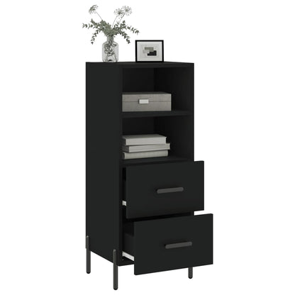 Sideboard Schwarz 34,5x34x90 cm Holzwerkstoff - Pazzar.ch