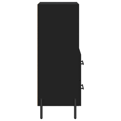 Sideboard Schwarz 34,5x34x90 cm Holzwerkstoff - Pazzar.ch