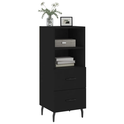 Sideboard Schwarz 34,5x34x90 cm Holzwerkstoff - Pazzar.ch