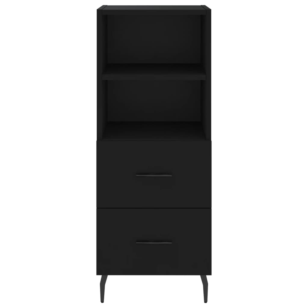 Sideboard Schwarz 34,5x34x90 cm Holzwerkstoff - Pazzar.ch
