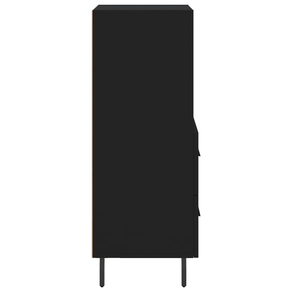 Sideboard Schwarz 34,5x34x90 cm Holzwerkstoff - Pazzar.ch
