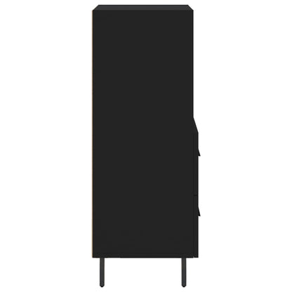 Sideboard Schwarz 34,5x34x90 cm Holzwerkstoff - Pazzar.ch