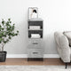 Sideboard Betongrau 34,5x34x90 cm Holzwerkstoff