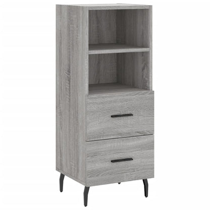 Sideboard Grau Sonoma 34,5x34x90 cm Holzwerkstoff - Pazzar.ch