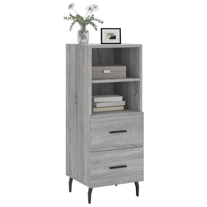 Sideboard Grau Sonoma 34,5x34x90 cm Holzwerkstoff - Pazzar.ch
