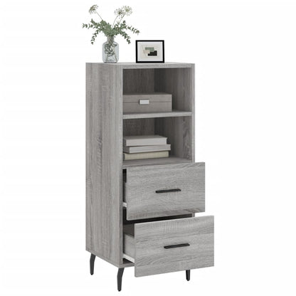 Sideboard Grau Sonoma 34,5x34x90 cm Holzwerkstoff - Pazzar.ch