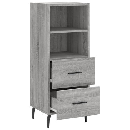 Sideboard Grau Sonoma 34,5x34x90 cm Holzwerkstoff - Pazzar.ch