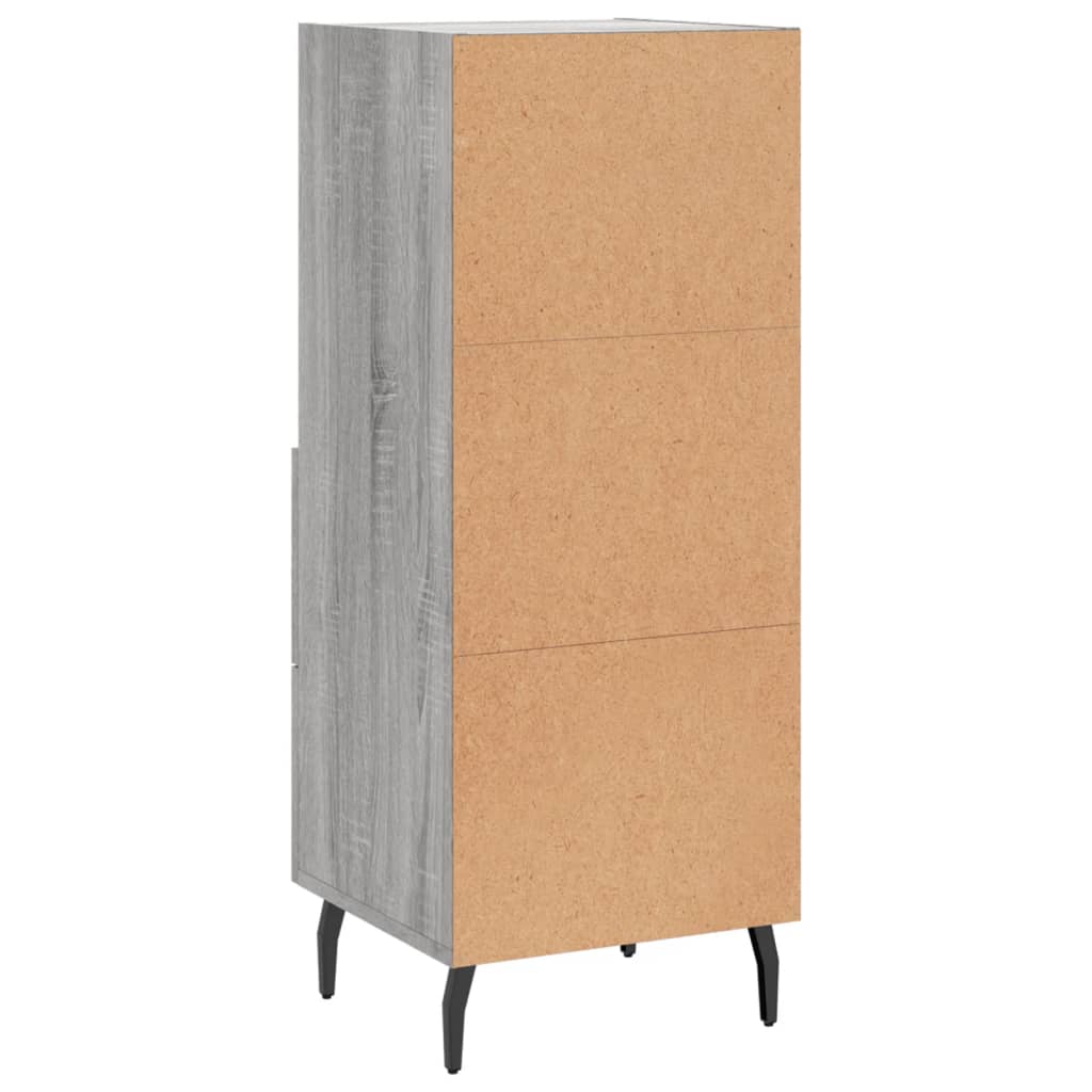 Sideboard Grau Sonoma 34,5x34x90 cm Holzwerkstoff - Pazzar.ch