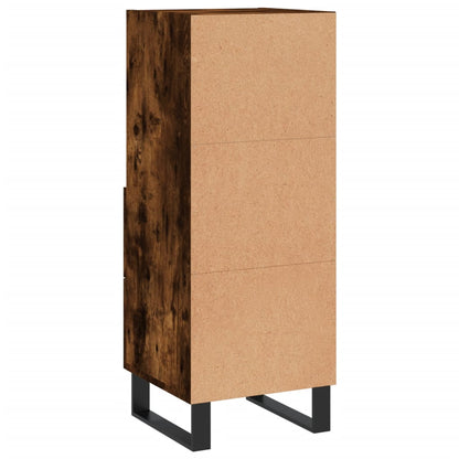 Sideboard Räuchereiche 34,5x34x90 cm Holzwerkstoff - Pazzar.ch
