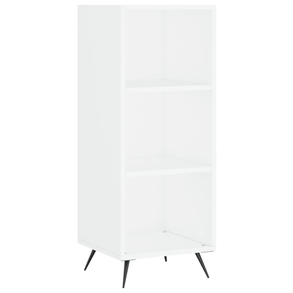 Regalschrank Weiß 34,5x32,5x90 cm Holzwerkstoff - Pazzar.ch