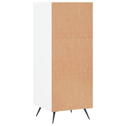 Regalschrank Weiß 34,5x32,5x90 cm Holzwerkstoff - Pazzar.ch