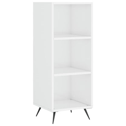 Regalschrank Hochglanz-Weiß 34,5x32,5x90 cm Holzwerkstoff - Pazzar.ch