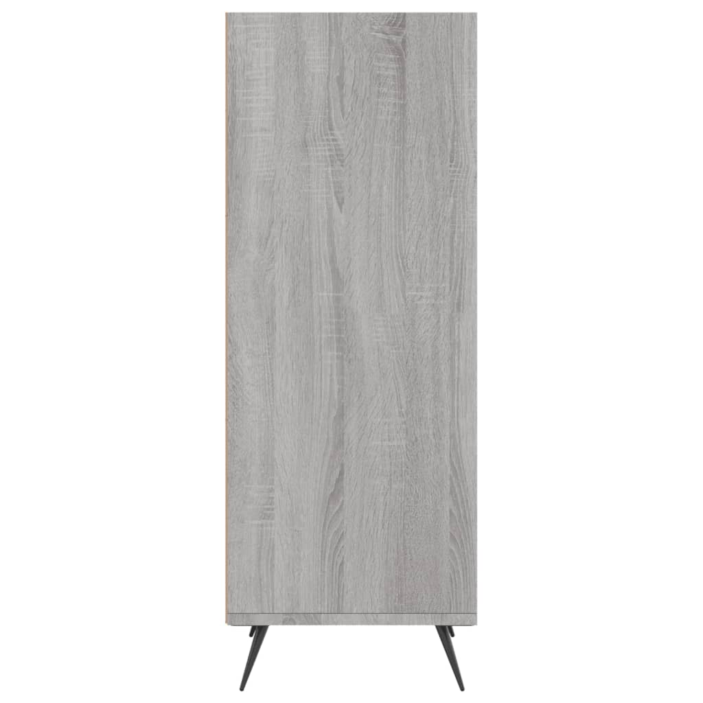 Regalschrank Grau Sonoma 34,5x32,5x90 cm Holzwerkstoff - Pazzar.ch