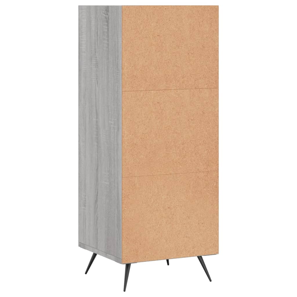 Regalschrank Grau Sonoma 34,5x32,5x90 cm Holzwerkstoff - Pazzar.ch