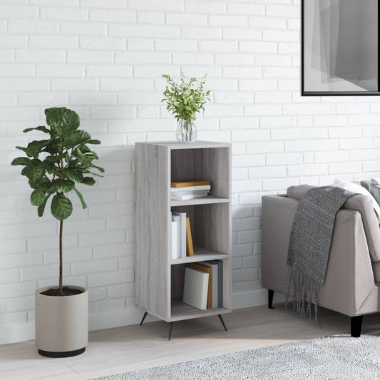 Regalschrank Grau Sonoma 34,5x32,5x90 cm Holzwerkstoff - Pazzar.ch