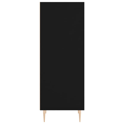 Sideboard Schwarz 34,5x32,5x90 cm Holzwerkstoff - Pazzar.ch