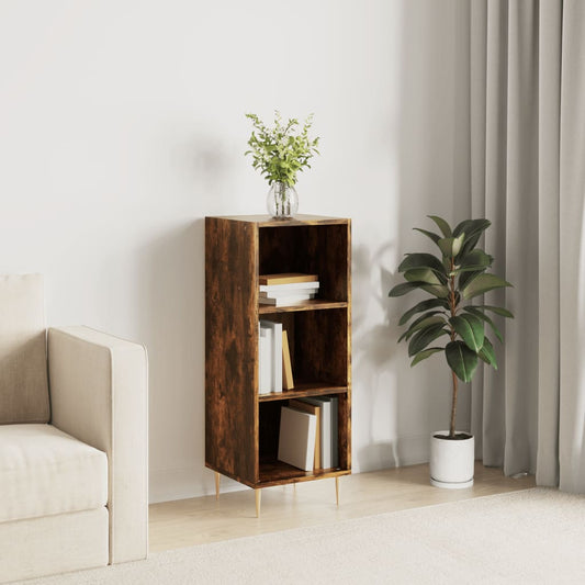 Sideboard Räuchereiche 34,5x32,5x90 cm Holzwerkstoff - Pazzar.ch