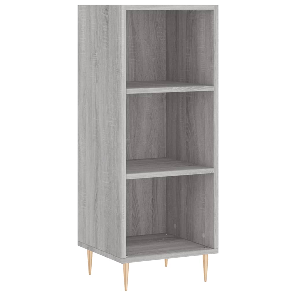 Sideboard Grau Sonoma 34,5x32,5x90 cm Holzwerkstoff - Pazzar.ch