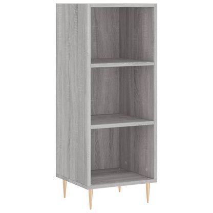 Sideboard Grau Sonoma 34,5x32,5x90 cm Holzwerkstoff - Pazzar.ch