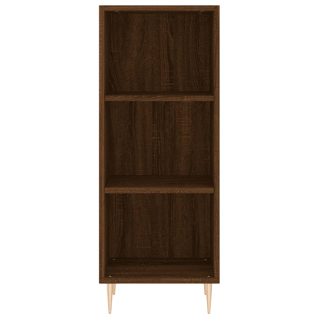 Sideboard Braun Eichen-Optik 34,5x32,5x90 cm Holzwerkstoff - Pazzar.ch