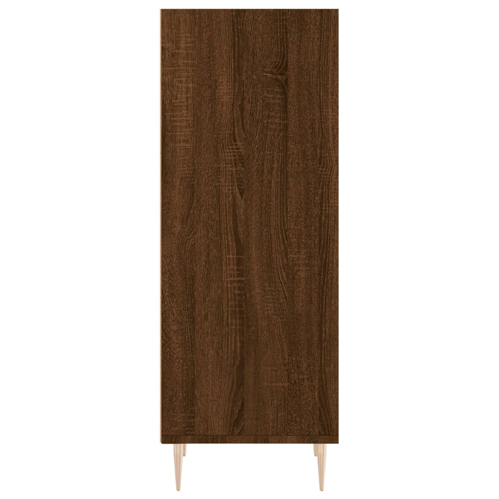 Sideboard Braun Eichen-Optik 34,5x32,5x90 cm Holzwerkstoff - Pazzar.ch