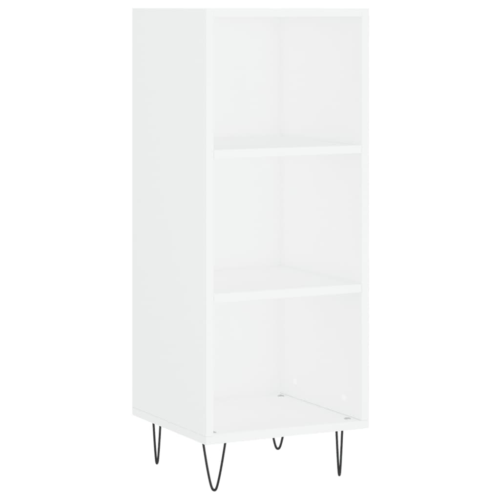 Sideboard Weiß 34,5x32,5x90 cm Holzwerkstoff - Pazzar.ch