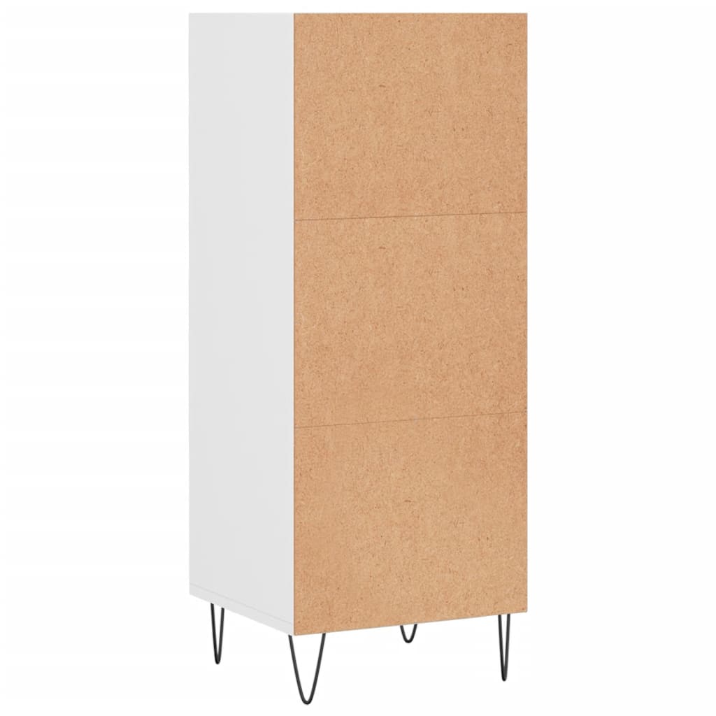 Sideboard Weiß 34,5x32,5x90 cm Holzwerkstoff - Pazzar.ch