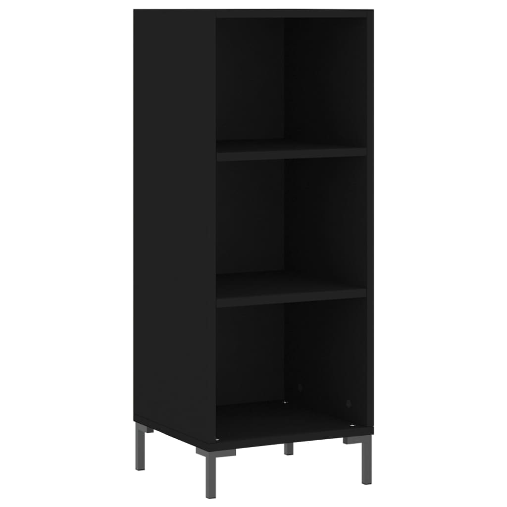 Sideboard Schwarz 34,5x32,5x90 cm Holzwerkstoff - Pazzar.ch