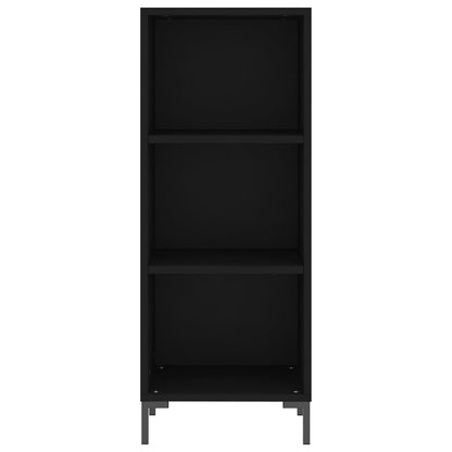 Sideboard Schwarz 34,5x32,5x90 cm Holzwerkstoff - Pazzar.ch