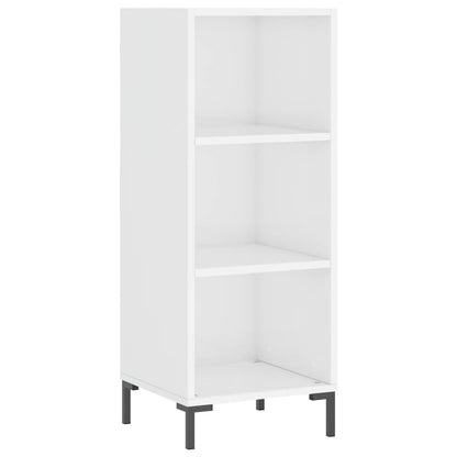 Sideboard Hochglanz-Weiß 34,5x32,5x90 cm Holzwerkstoff - Pazzar.ch