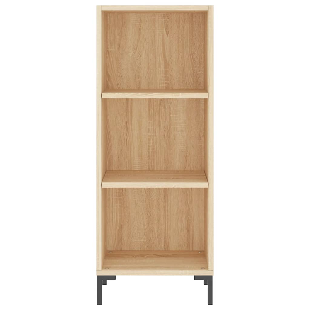 Sideboard Sonoma-Eiche 34,5x32,5x90 cm Holzwerkstoff - Pazzar.ch