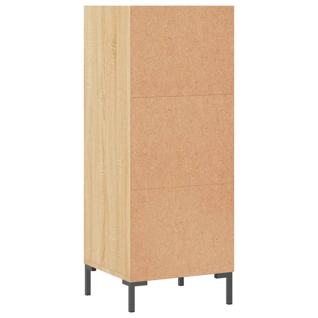Sideboard Sonoma-Eiche 34,5x32,5x90 cm Holzwerkstoff - Pazzar.ch