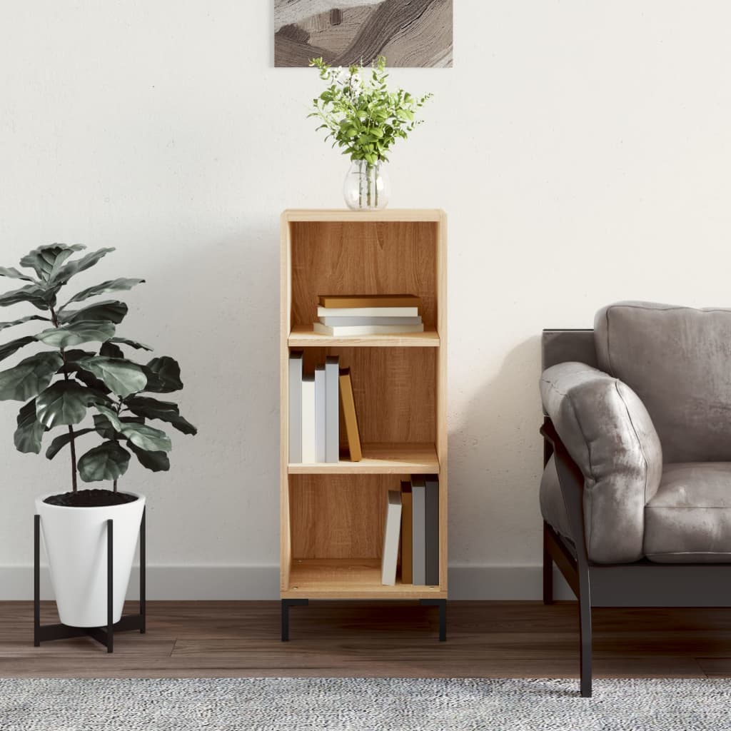 Sideboard Sonoma-Eiche 34,5x32,5x90 cm Holzwerkstoff - Pazzar.ch