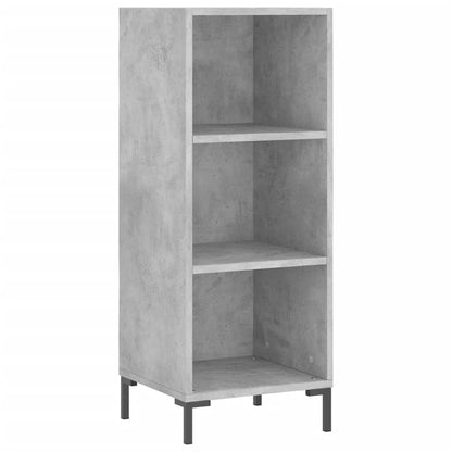 Sideboard Betongrau 34,5x32,5x90 cm Holzwerkstoff - Pazzar.ch