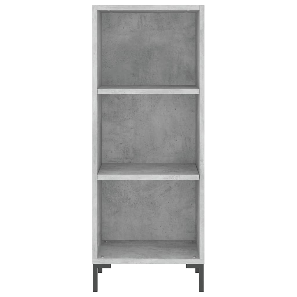 Sideboard Betongrau 34,5x32,5x90 cm Holzwerkstoff - Pazzar.ch
