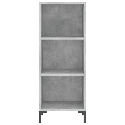 Sideboard Betongrau 34,5x32,5x90 cm Holzwerkstoff - Pazzar.ch