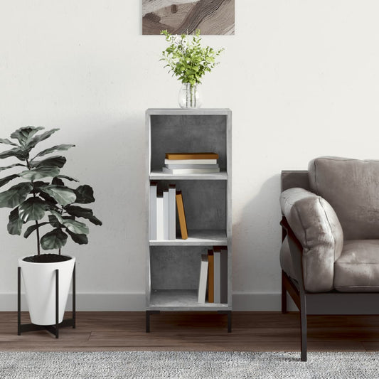 Sideboard Betongrau 34,5x32,5x90 cm Holzwerkstoff - Pazzar.ch