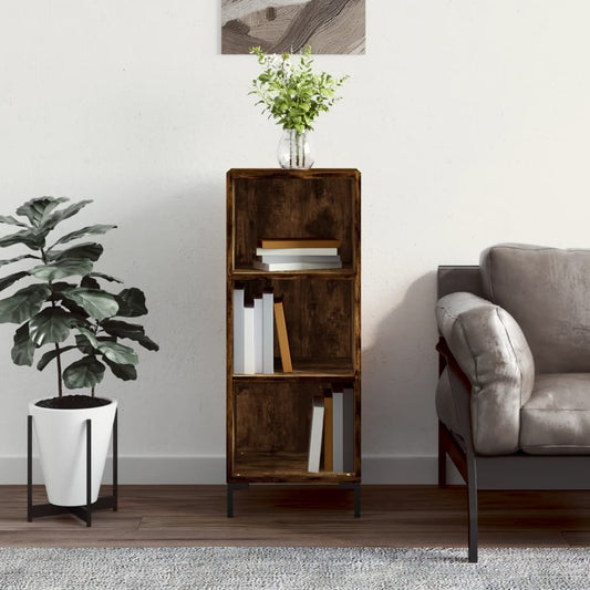 Sideboard Räuchereiche 34,5x32,5x90 cm Holzwerkstoff - Pazzar.ch