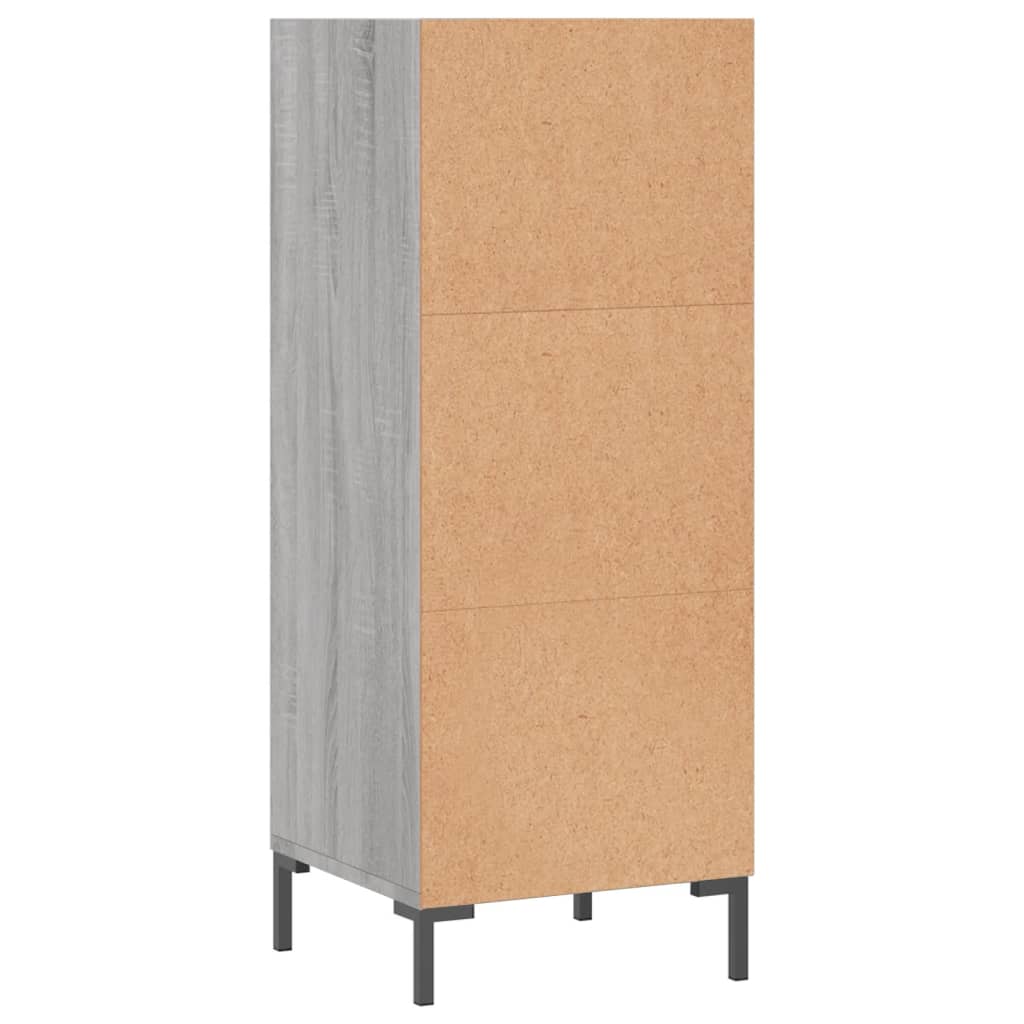 Sideboard Grau Sonoma 34,5x32,5x90 cm Holzwerkstoff - Pazzar.ch