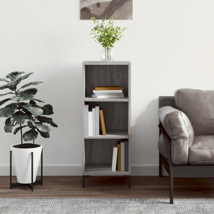 Sideboard Grau Sonoma 34,5x32,5x90 cm Holzwerkstoff - Pazzar.ch