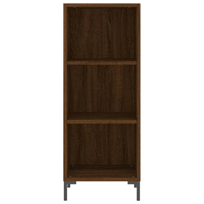 Sideboard Braun Eichen-Optik 34,5x32,5x90 cm Holzwerkstoff - Pazzar.ch