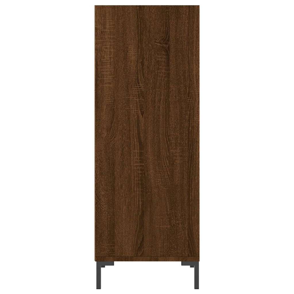 Sideboard Braun Eichen-Optik 34,5x32,5x90 cm Holzwerkstoff - Pazzar.ch