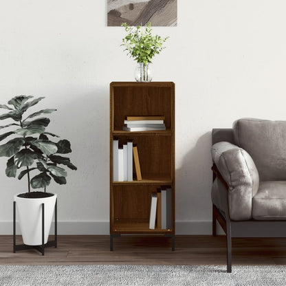 Sideboard Braun Eichen-Optik 34,5x32,5x90 cm Holzwerkstoff - Pazzar.ch